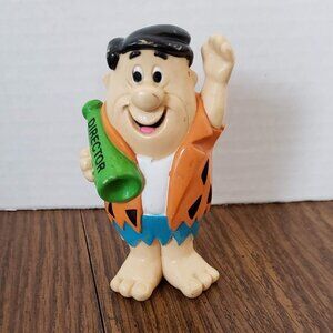 Fred Flintstone Figure Toy Hanna Barbera Doll Vintage 1992 4" Director